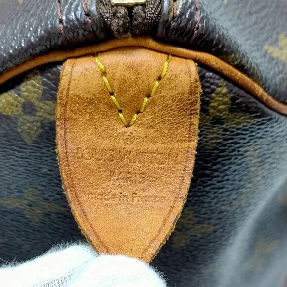 245406BX (X6) Louis Vuitton Satchel Bag Speedy 30 Brown Monogram